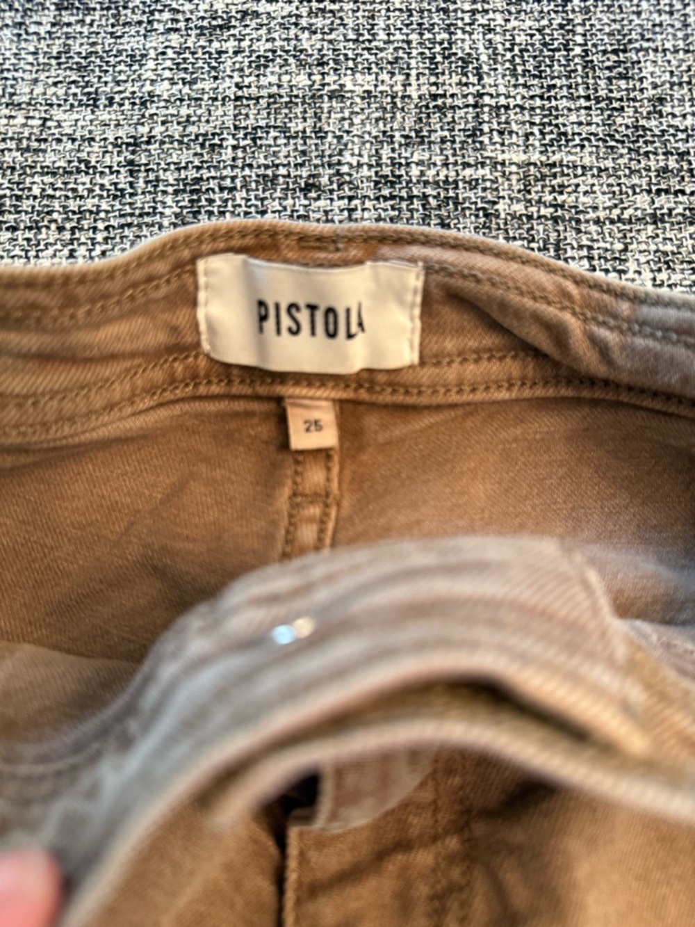 Pistola Tate High-Rise Crop Tapered Jeans - Picture 4 of 6
